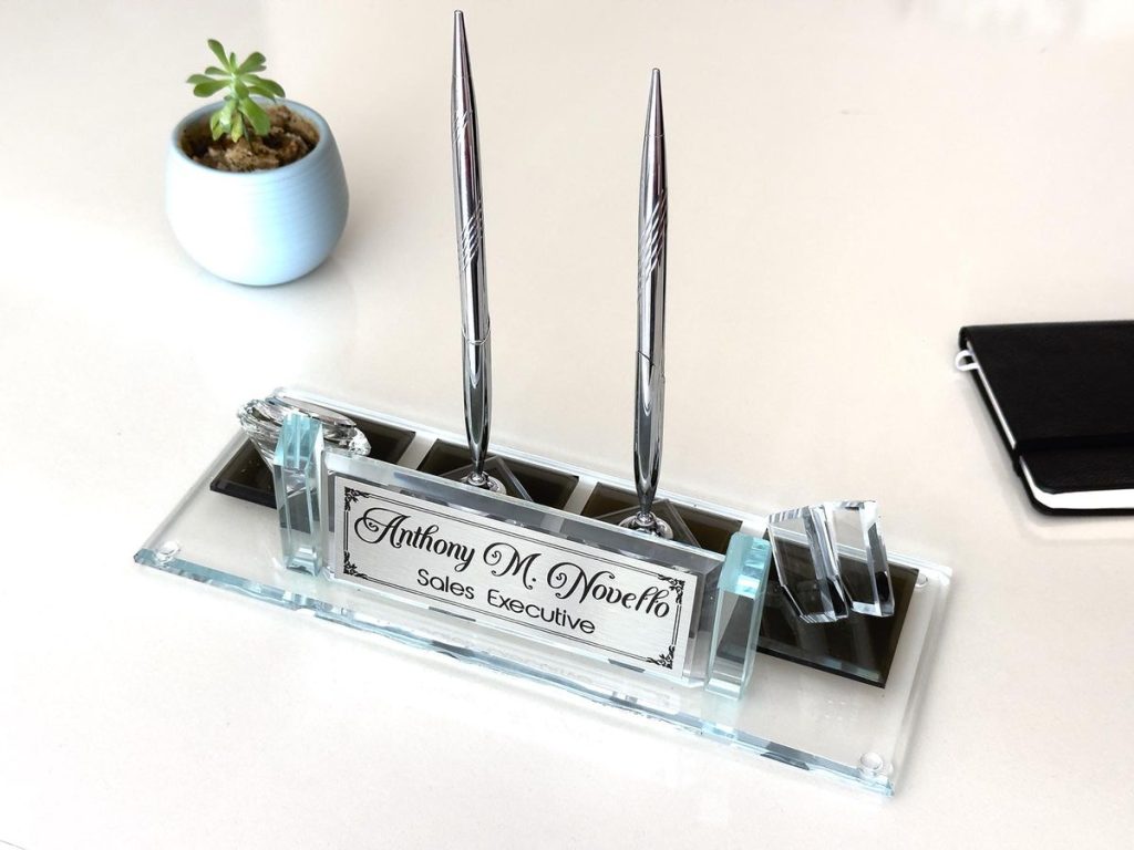 crystal desk