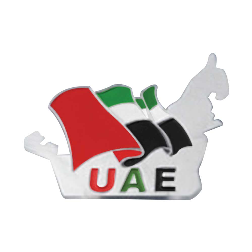 UAE Map Shape Flag Badges - Image 3