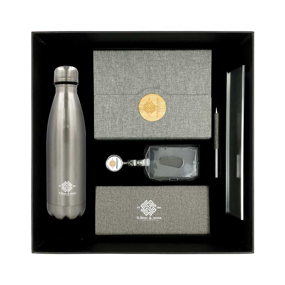 Promotional Gift Sets with Black Cardboard Gift Box - Image 2