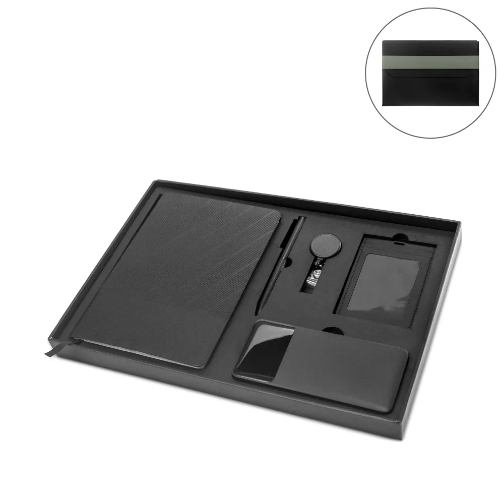 Premium Office Gift Set in Black Sleeve Pouch Ideal for Corporate Gifting