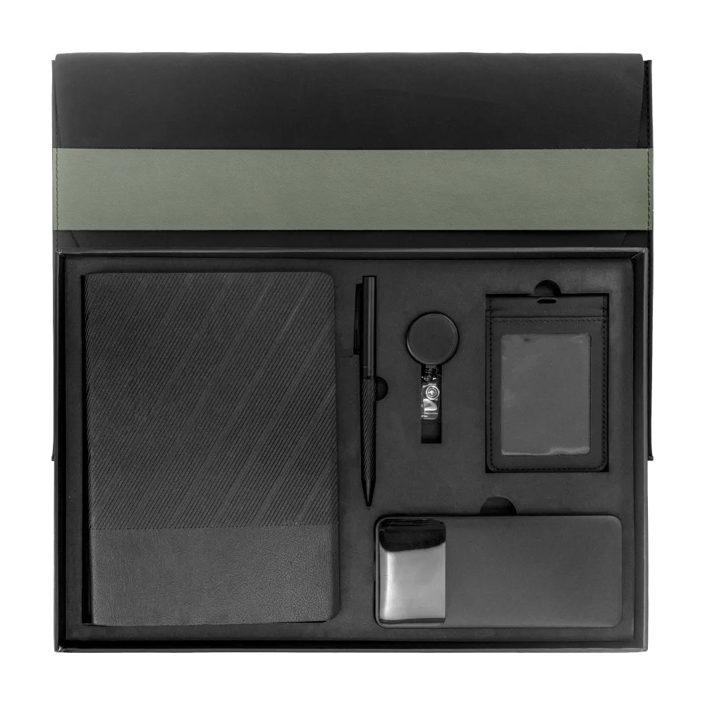 Premium Office Gift Set in Black Sleeve Pouch Ideal for Corporate Gifting - Image 2